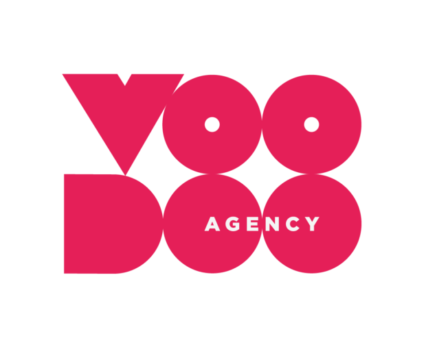 Voodoo Agency logo - split