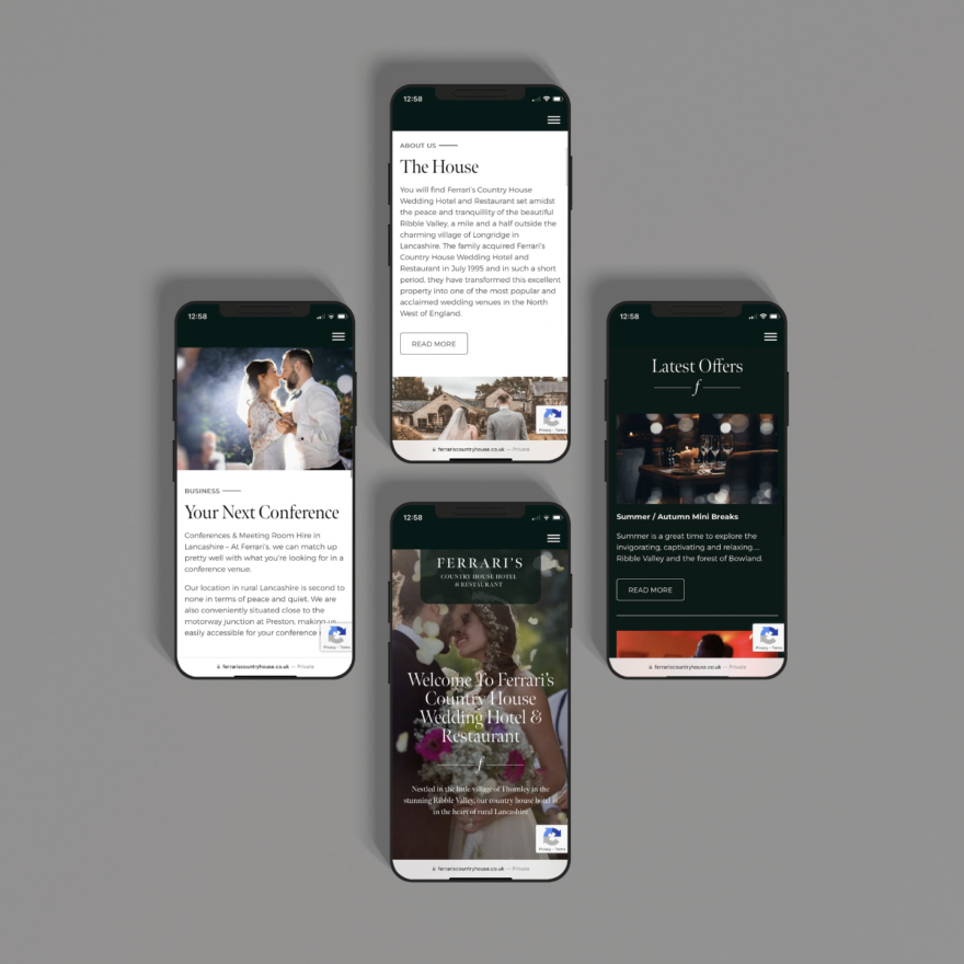 Ferraris Country house email marketing