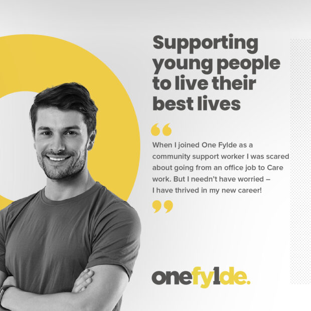 One Fylde digital ad design for careers