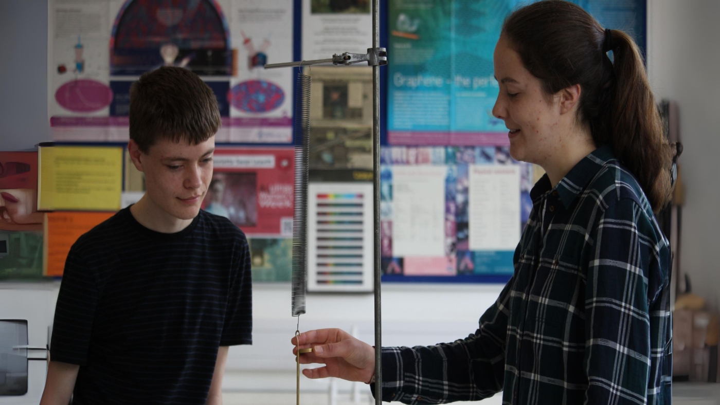 Children learning in school
